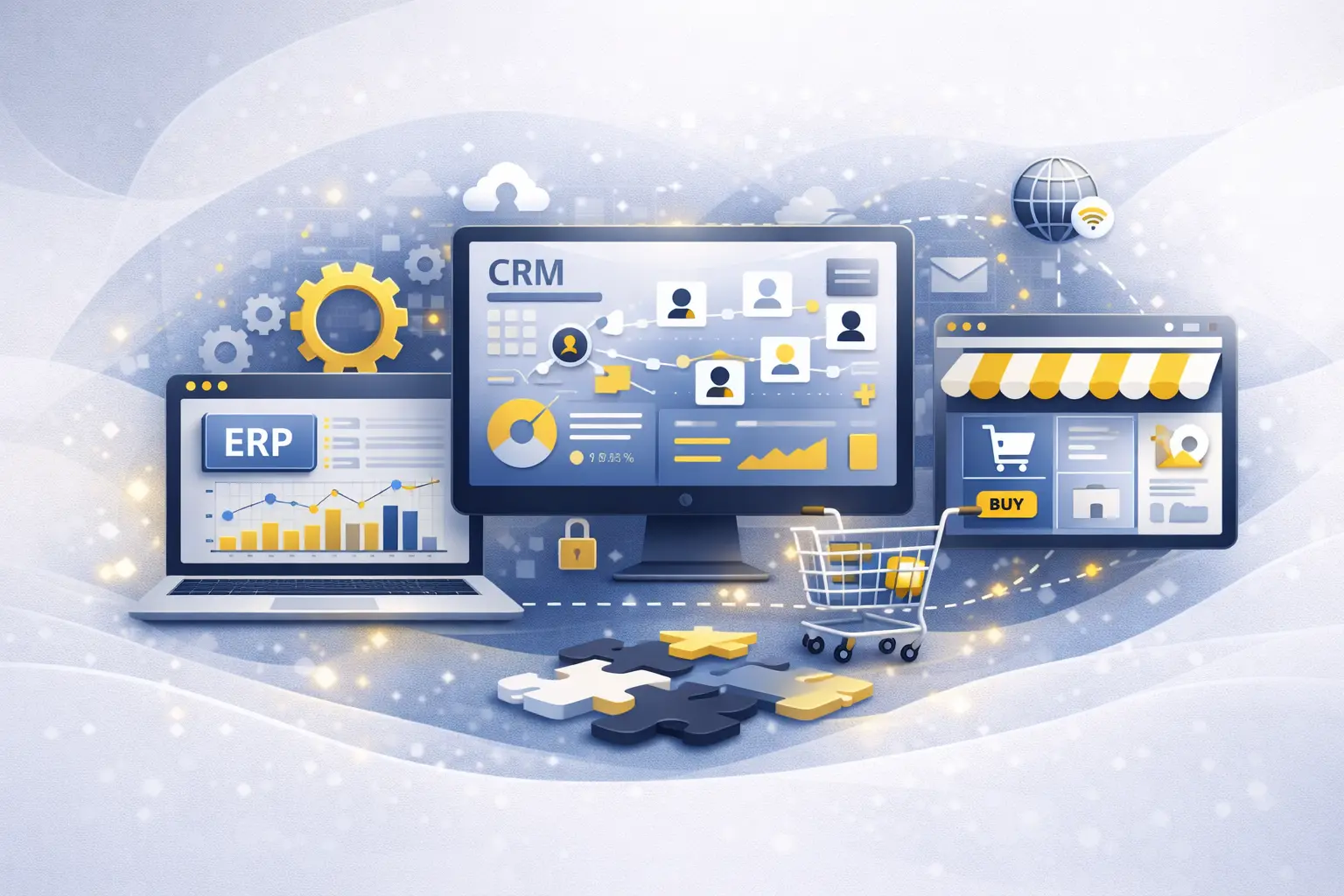 Desarrollo Web (ERP, CRM, Portales, E-commerce)